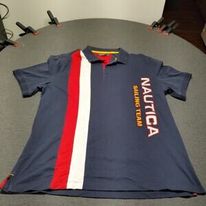 The Lil Yachty Collection by Nautica Big & Tall Stripe Shirt Size XXL